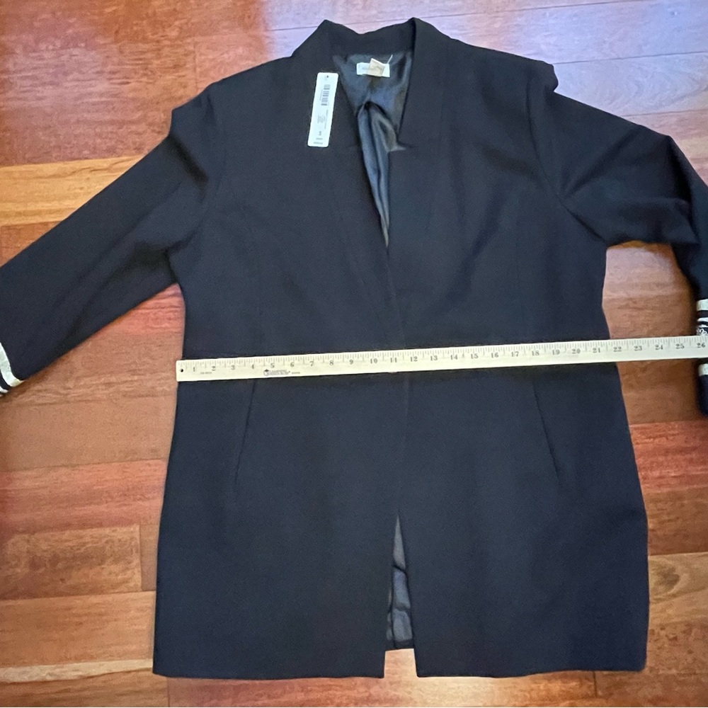 Chico's Black Blazer with Gold Embellishments - Picture 11 of 11